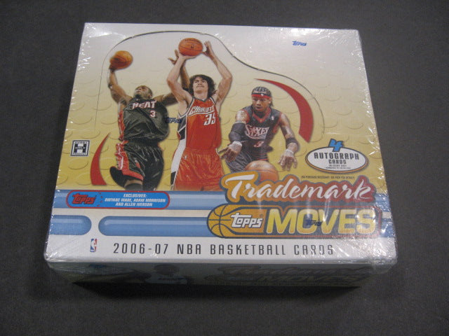 2006/07 Topps Trademark Moves Basketball Box (Hobby)