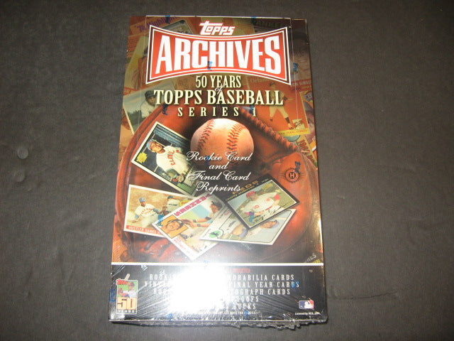 2001 Topps Archives Baseball Series 1 Box (Hobby)