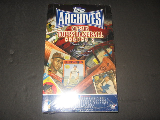 2001 Topps Archives Baseball Series 2 Box (Hobby)