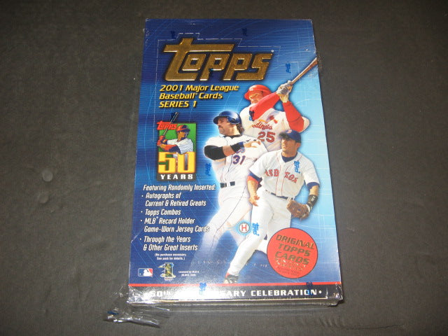 2001 Topps Baseball Series 1 Box (Hobby)