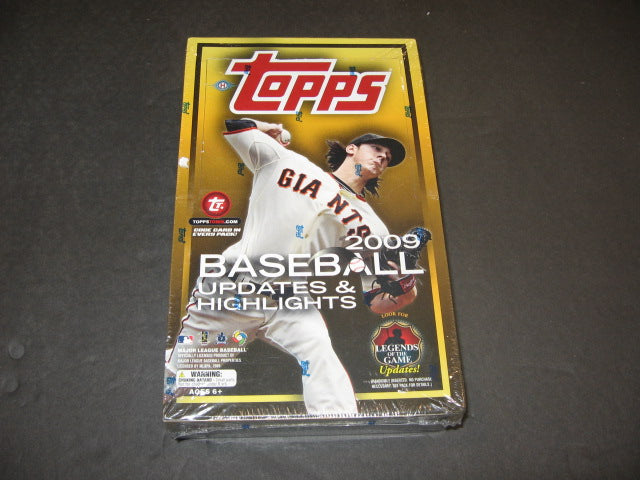 2009 Topps Updates & Highlights Baseball Box (Hobby)