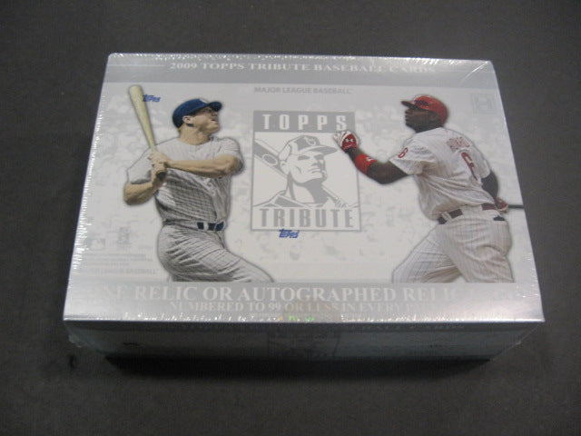 2009 Topps Tribute Baseball Box (Hobby)