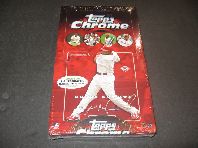 2008 Topps Chrome Baseball Box (Hobby)