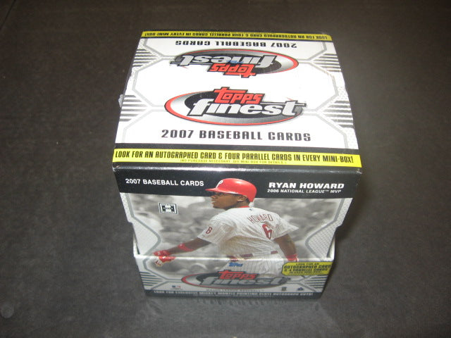 2007 Topps Finest Baseball Box (Hobby)