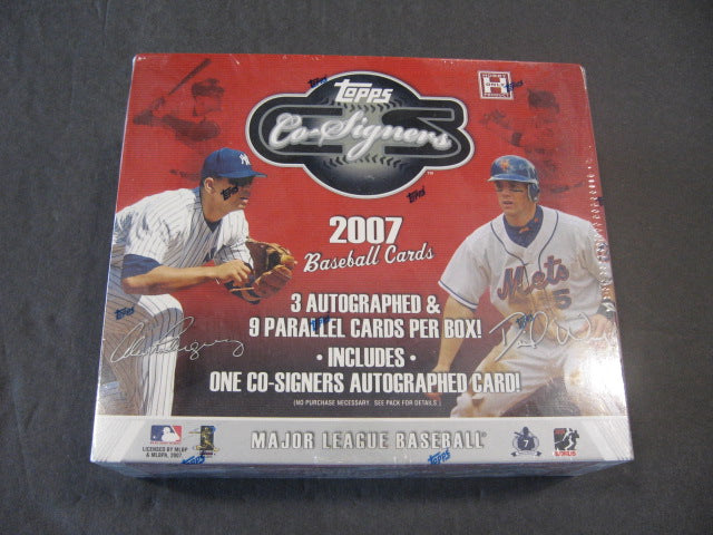 2007 Topps Co-Signers Baseball Box (Hobby)