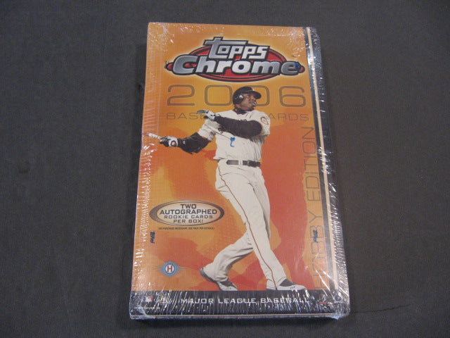 2006 Topps Chrome Baseball Box (Hobby)