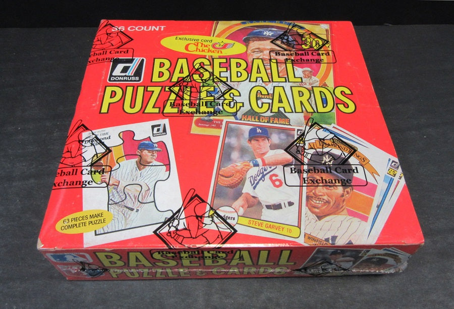 1982 Donruss Baseball Unopened Wax Box (Authenticate)