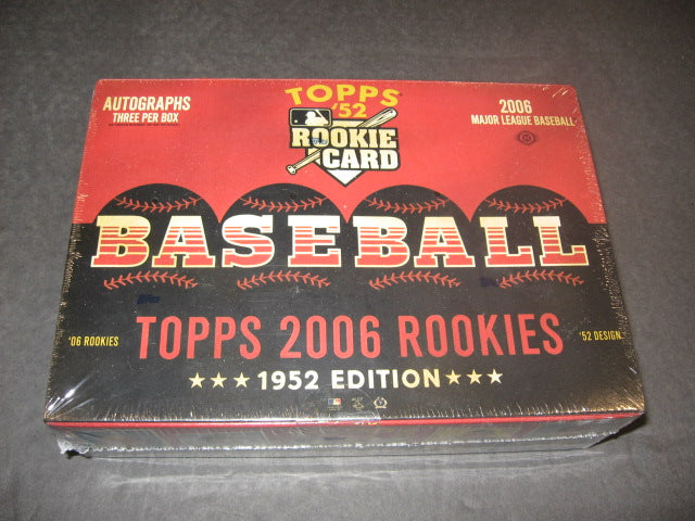 2006 Topps Rookies 1952 Edition Baseball Box (Hobby)