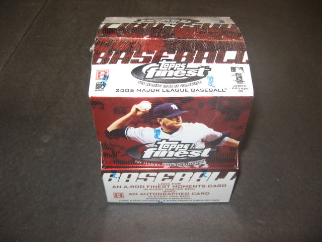 2005 Topps Finest Baseball Box (Hobby)