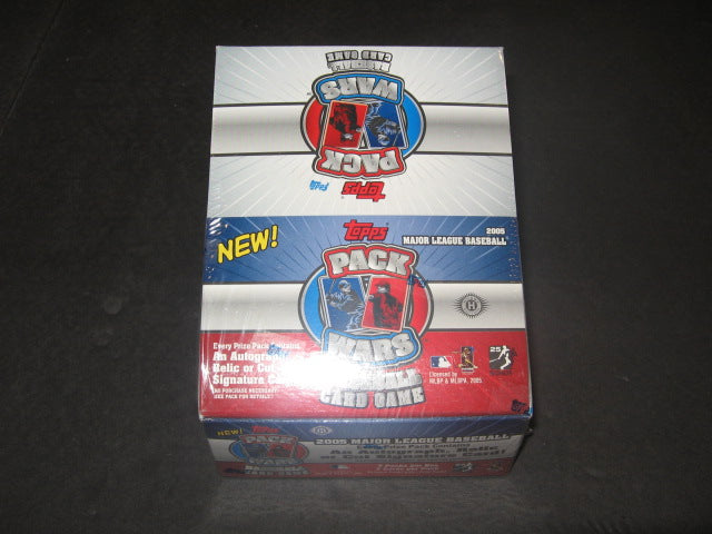 2005 Topps Pack Wars Baseball Box