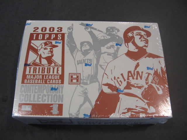 2003 Topps Tribute Contemporary Collection Baseball Box (Hobby)