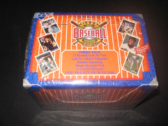 1992 Upper Deck Baseball Low Series Jumbo Box (20/27)