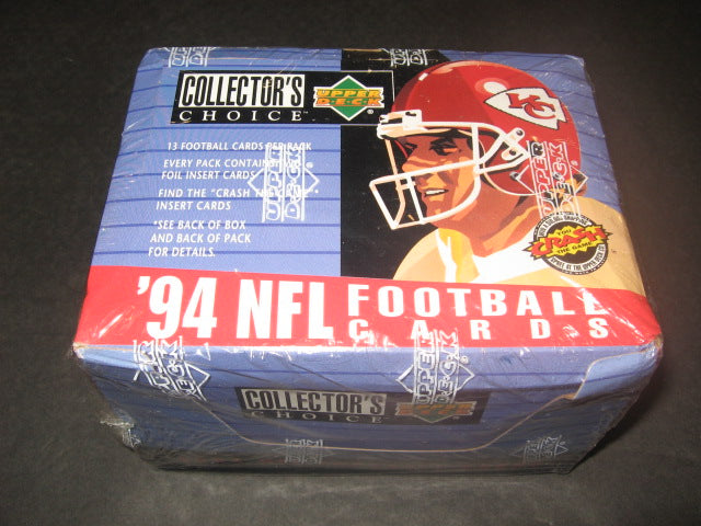 1994 Upper Deck Collector's Choice Football Jumbo Box (20/13)