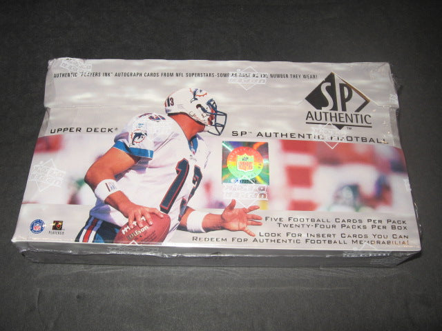 1998 Upper Deck SP Authentic Football Box (Hobby)