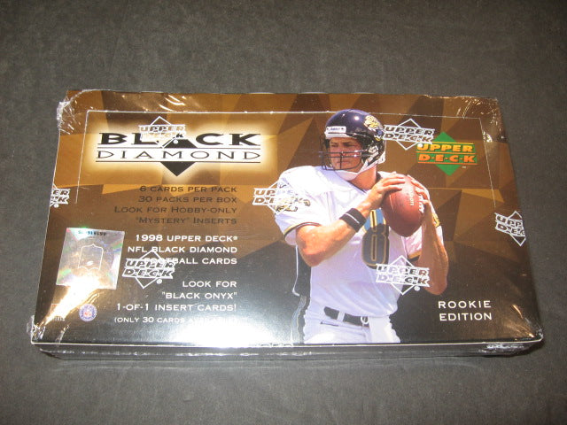 1998 Upper Deck Black Diamond Football Rookie Edit Box (Hobby)