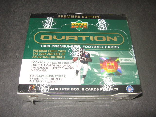 1999 Upper Deck Ovation Football Box (Hobby)
