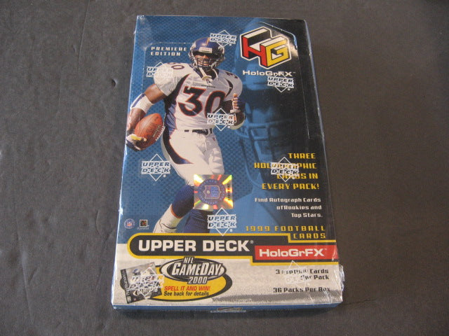 1999 Upper Deck HoloGrFx Football Box
