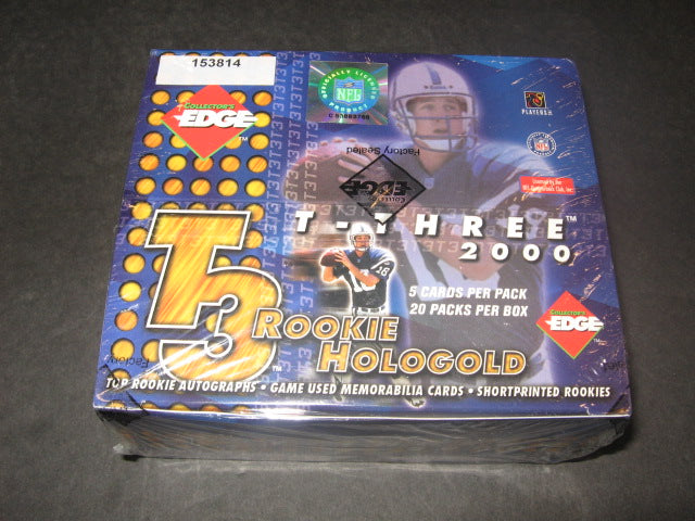 2000 Collectors Edge T3 Football Box (Hobby)
