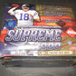 2000 Collectors Edge Supreme Football Box (Hobby)
