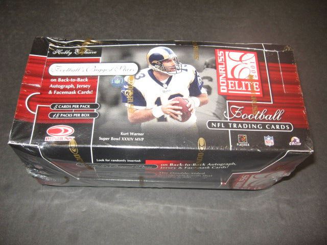 2001 Donruss Elite Football Box (Hobby)