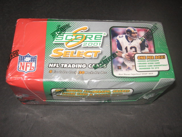 2001 Score Select Football Box