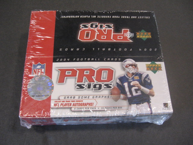 2004 Upper Deck Pro Sigs Football Box (Hobby)