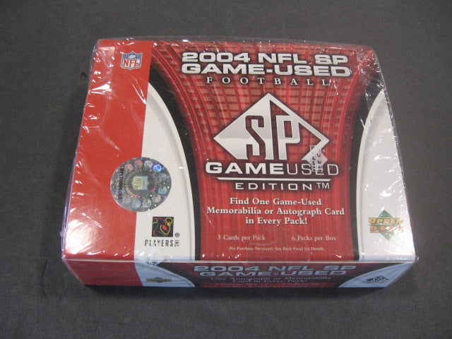 2004 Upper Deck SP Game Used Football Box (Hobby)