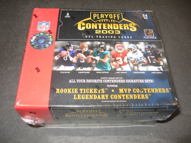 2003 Playoff Contenders Football Box (Hobby)