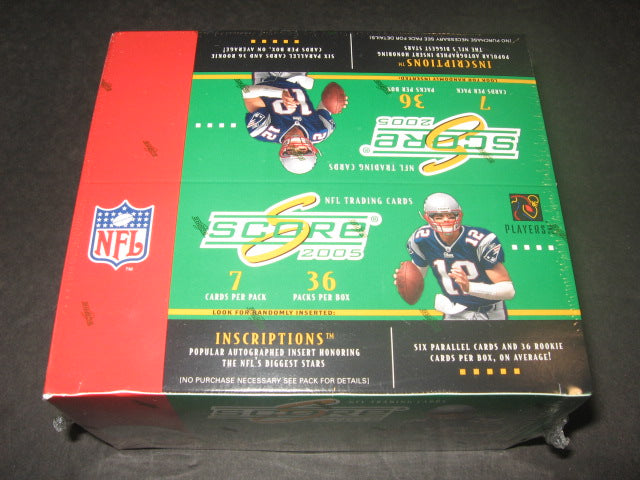 2005 Score Football Box (36/7)