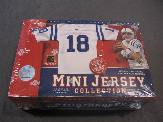 2005 Upper Deck Mini Jersey Football Box