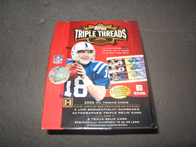 2006 Topps Triple Threads Football Box (Hobby)