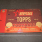 2006 Topps Heritage Football Box (Hobby)