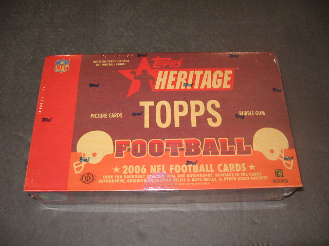 2006 Topps Heritage Football Box (Hobby)