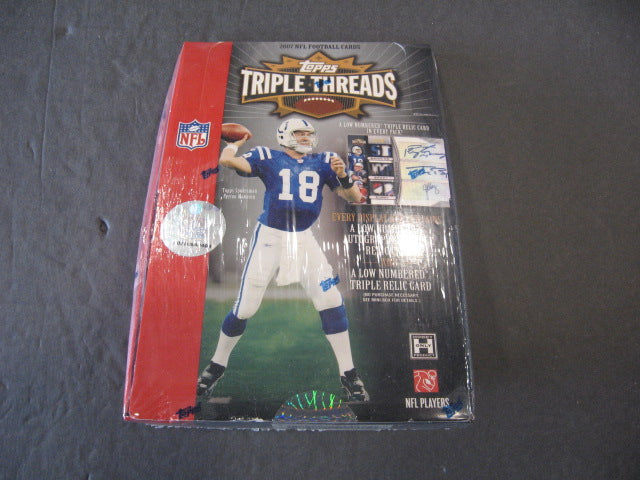 2007 Topps Triple Threads Football Box (Hobby)