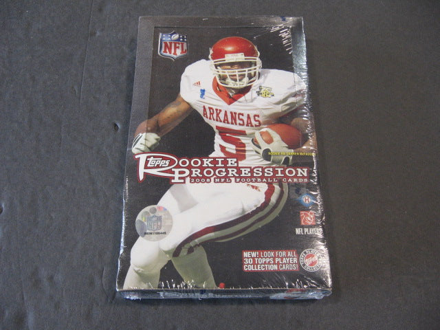 2008 Topps Rookie Progression Football Box (Hobby)