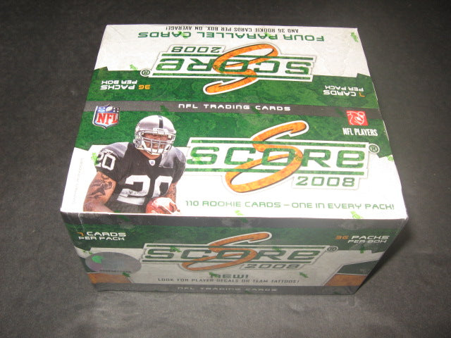 2008 Score Football Box