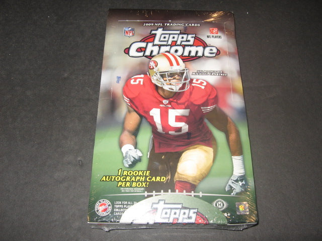 2009 Topps Chrome Football Box (Hobby)