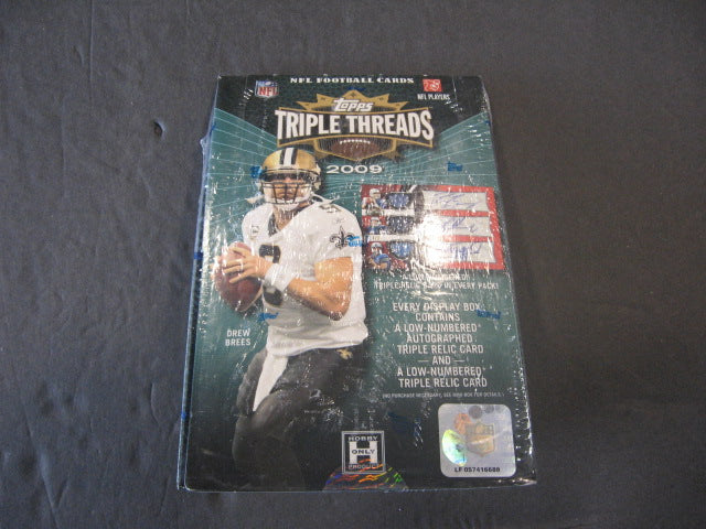 2009 Topps Triple Threads Football Box (Hobby)