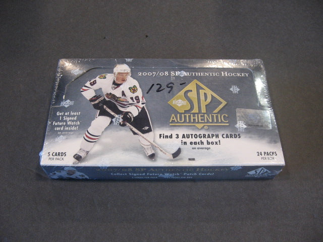 2007/08 Upper Deck SP Authentic Hockey Box (Hobby)