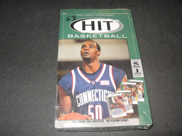 2004/05 Sage Hit Basketball Box