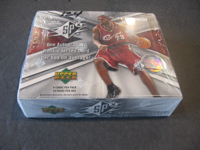 2005/06 Upper Deck SPX Basketball Box (Hobby)
