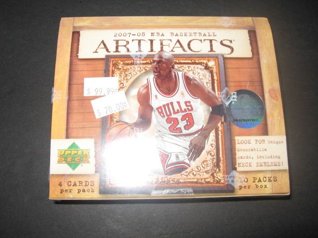 2007/08 Upper Deck Artifacts Basketball Box (Hobby)