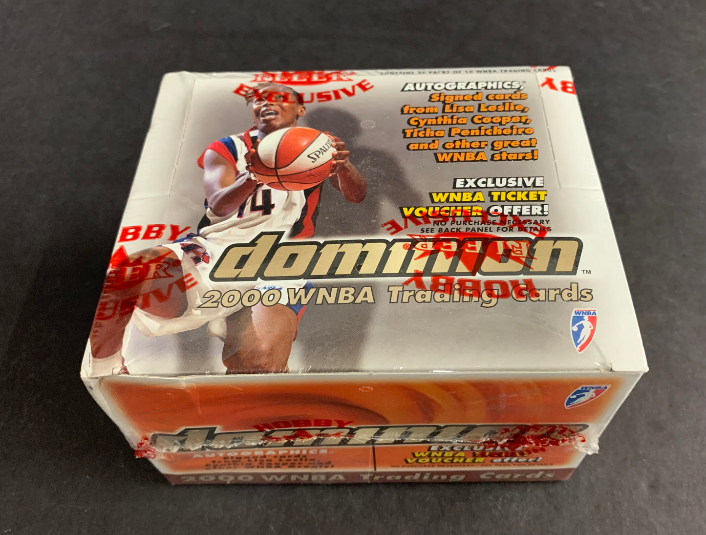 2000 Skybox Dominion WNBA Basketball Box