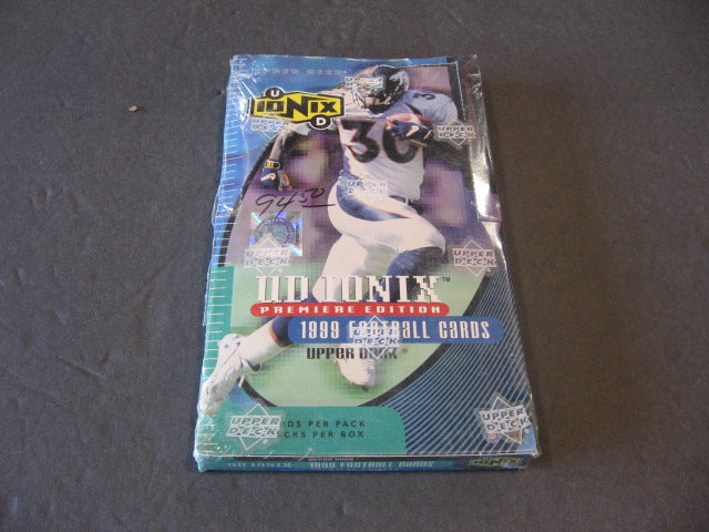 1999 Upper Deck Ionix Football Box (Hobby)