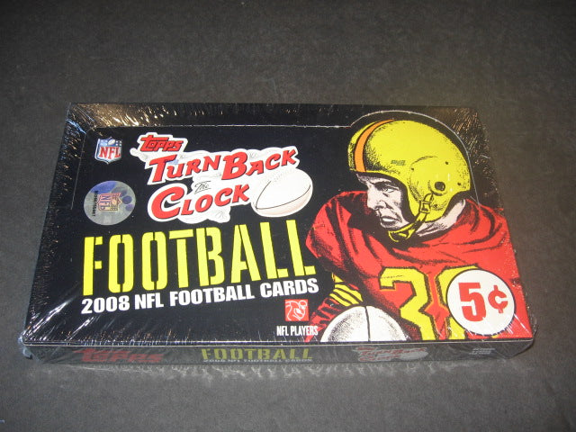 2008 Topps Football Turn Back The Clock Box