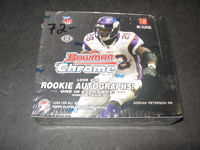 2008 Bowman Chrome Football Box (Hobby)
