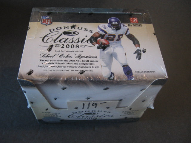 2008 Donruss Classics Football Box (Hobby)