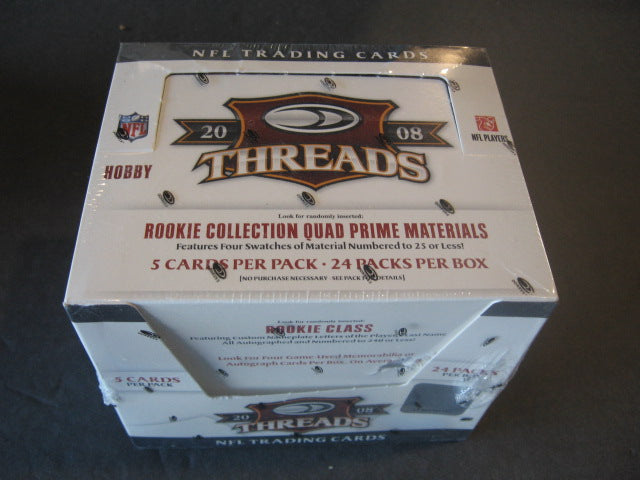 2008 Donruss Threads Football Box (Hobby)