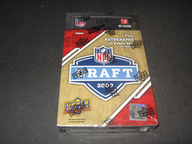 2009 Upper Deck Draft Edition Football  Box (Hobby)