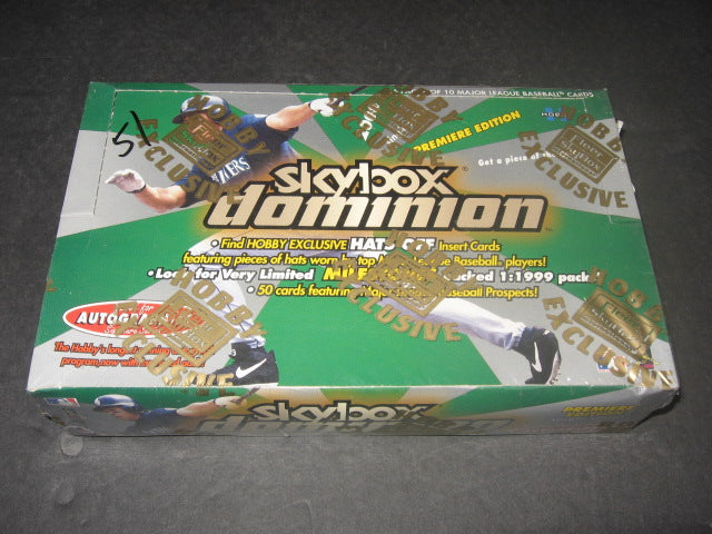 1999 Skybox Dominion Baseball Box